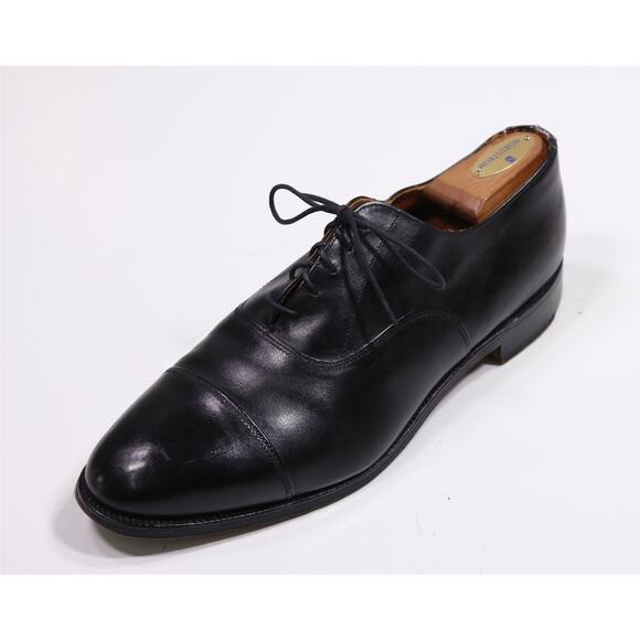Tecnic for Lynn Boot Black Captoe Oxford Shoes Benchmade England UK 11 - US 12 main image 12